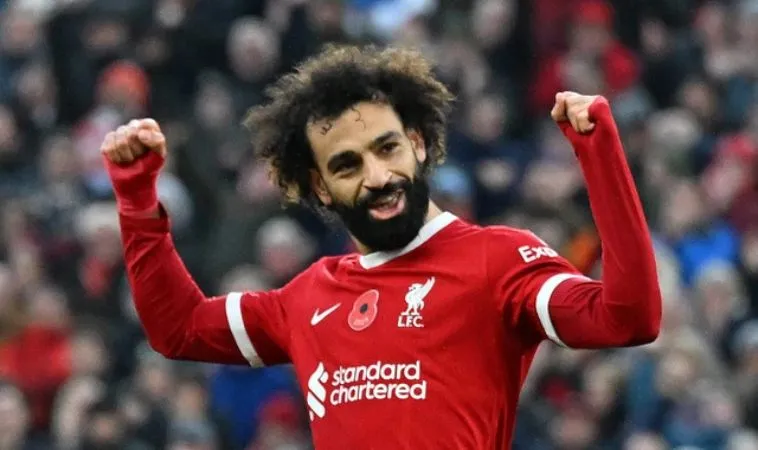 Mohamed Salah ghi được 140 bàn thắng bằng việc sử dụng chân trái